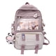 thumbnail image 4 of Get Ready for School with Our Kawaii Student Backpack - Simple Preppy Style with Front Pocket for Easy Access, 4 of 4