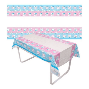 Genérico - Mantel Plástico Rectang. Motivo Girl Or Boy