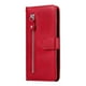 thumbnail image 1 of Funda con Cremallera para Samsung Galaxy A71 4G, Carcasa Cartera de Cuero PU con Soporte y Tarjetero, 1 of 6