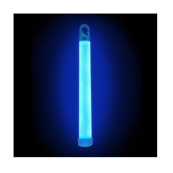 Silver Wave - Luz Quimica Azul 8horas 15cms Con Gancho -