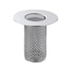 thumbnail image 1 of Filtro De Desagüe De Piso De Acero Inoxidable, Antiobstrucción, Filtro De Canasto De Malla Para Bañera, Apto Para 29mm-53mm Corto, 1 of 3