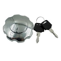 Magideal - Tapa De Combustible Para Motocicleta, Cubierta De Tanque De Combustible Con 2 Llaves De Repuesto, Fácil Instalación, Bloqueo De Aleación De Aluminio,