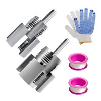 Magideal - Kit De 2 Herramientas De Fontanería Para Roscar Tuberías De 1/2'' A 3/4'', Abridor De Roscas Multiusos, Herramienta Para Roscar Tuberí