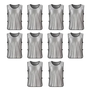 Linea Sport - Pack X10 Chalecos Deportivo Petos Multiuso Para Niños Futbol