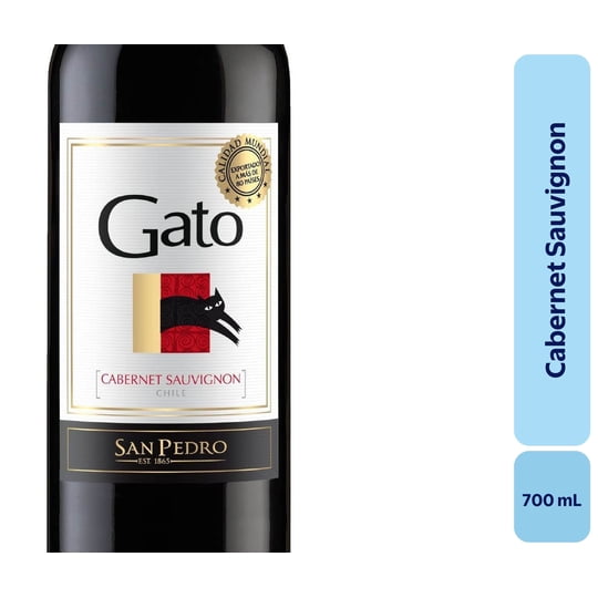 Vino Cabernet Sauvignon 700 mL Gato