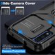 thumbnail image 3 of Funda Armada para Motorola Moto G Power 2022 con Tapa Deslizante y Soporte Magnético Giratorio Negro, 3 of 5
