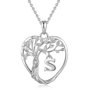 Collar Heshpaws 925 Sterling Silver Eternal Tree Of Life