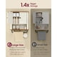 thumbnail image 3 of Gabinete de Pared para Baño VASAGLE LIRY 20x46x63cm Rústico, 3 of 6