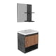 thumbnail image 2 of Kit Muebles Baño Aéreo C/Lavamanos Inc. Incluye Espejo Mural Gris Marengo/Almendra, 2 of 3