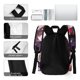 thumbnail image 5 of Persona 5 Royal-theme Backpack, Campus style schoolbag Bookbag with Adjustable Shoulder Straps And Large Zip Compartment, Unisex Travel Bags.42x30x15cm, 5 of 6