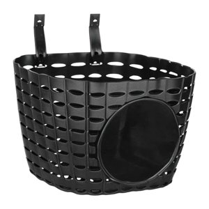 Ioensy - Cesta De Bicicleta Para Niños Con Manillar Desmontable Para Niñas Pequeñas, Color Negro