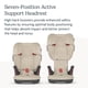 thumbnail image 4 of Asiento elevador con respaldo alto UPPAbaby Alta V2 Jake Black Melange, 4 of 6