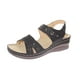 thumbnail image 1 of Sandalia Confort Negro Modelo Italiano, 1 of 4