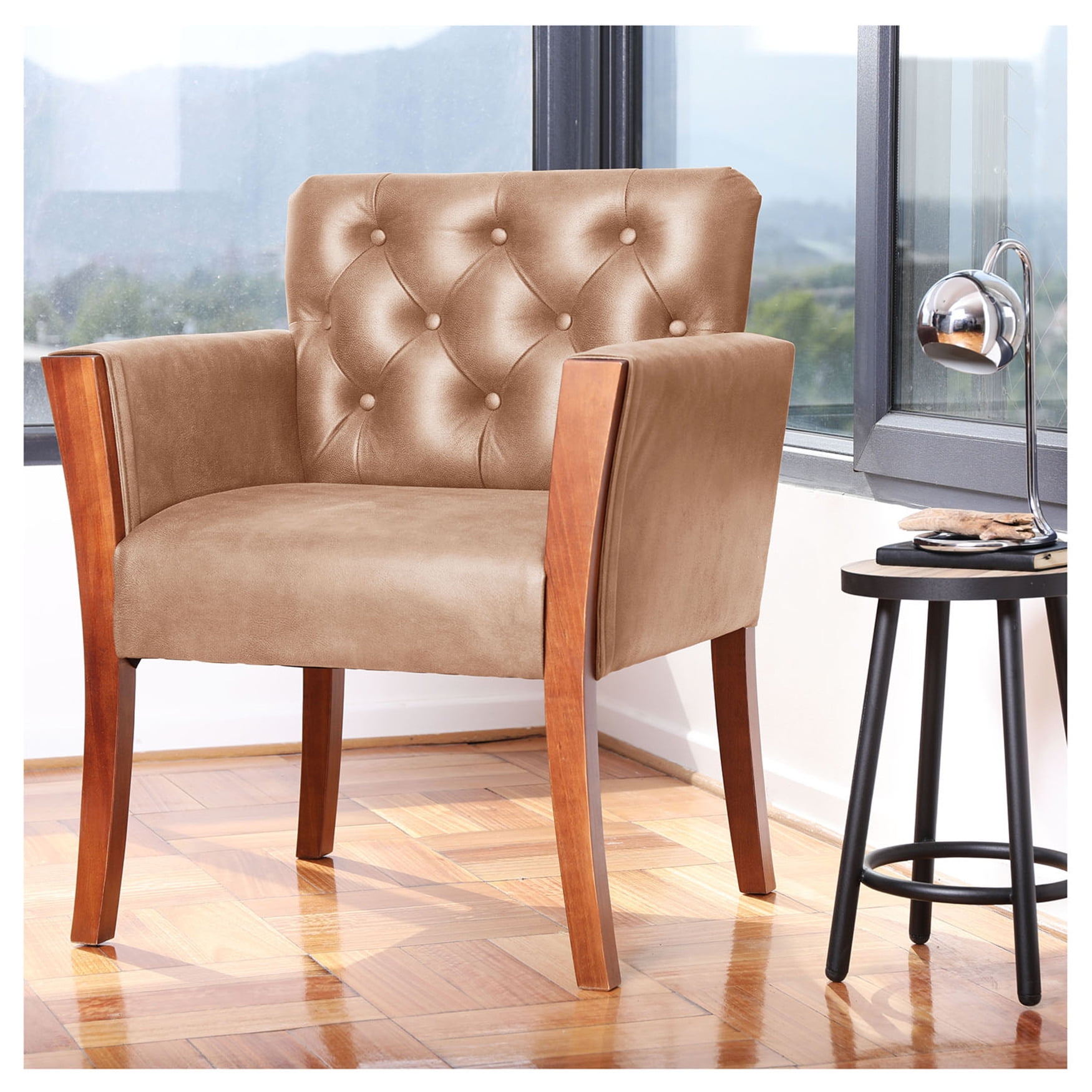 Latam Home - Sitial Kiel Cuero Kentucky Beige