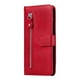 thumbnail image 2 of Funda con Cremallera para Xiaomi Redmi Note 13 5G, Carcasa Cartera de Cuero PU con Soporte y Tarjetero, 2 of 6