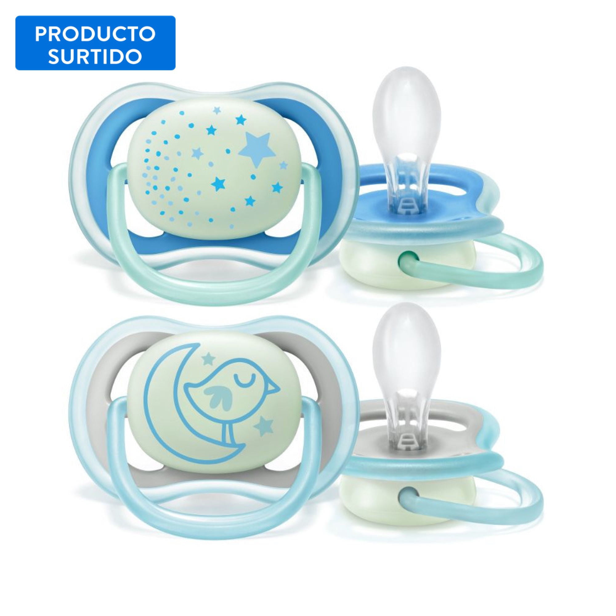 Chupetes Ultra Air, Producto Surtido 1 Un Philips Avent
