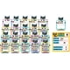 thumbnail image 1 of Tablón de anuncios Edupress con números de Pete the Cat del 0 al 20 con 63 piezas, 1 of 1