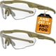 thumbnail image 1 of Gafas de seguridad HTS HUNTERSKY ajustables y antideslizantes, color verde, 1 of 9
