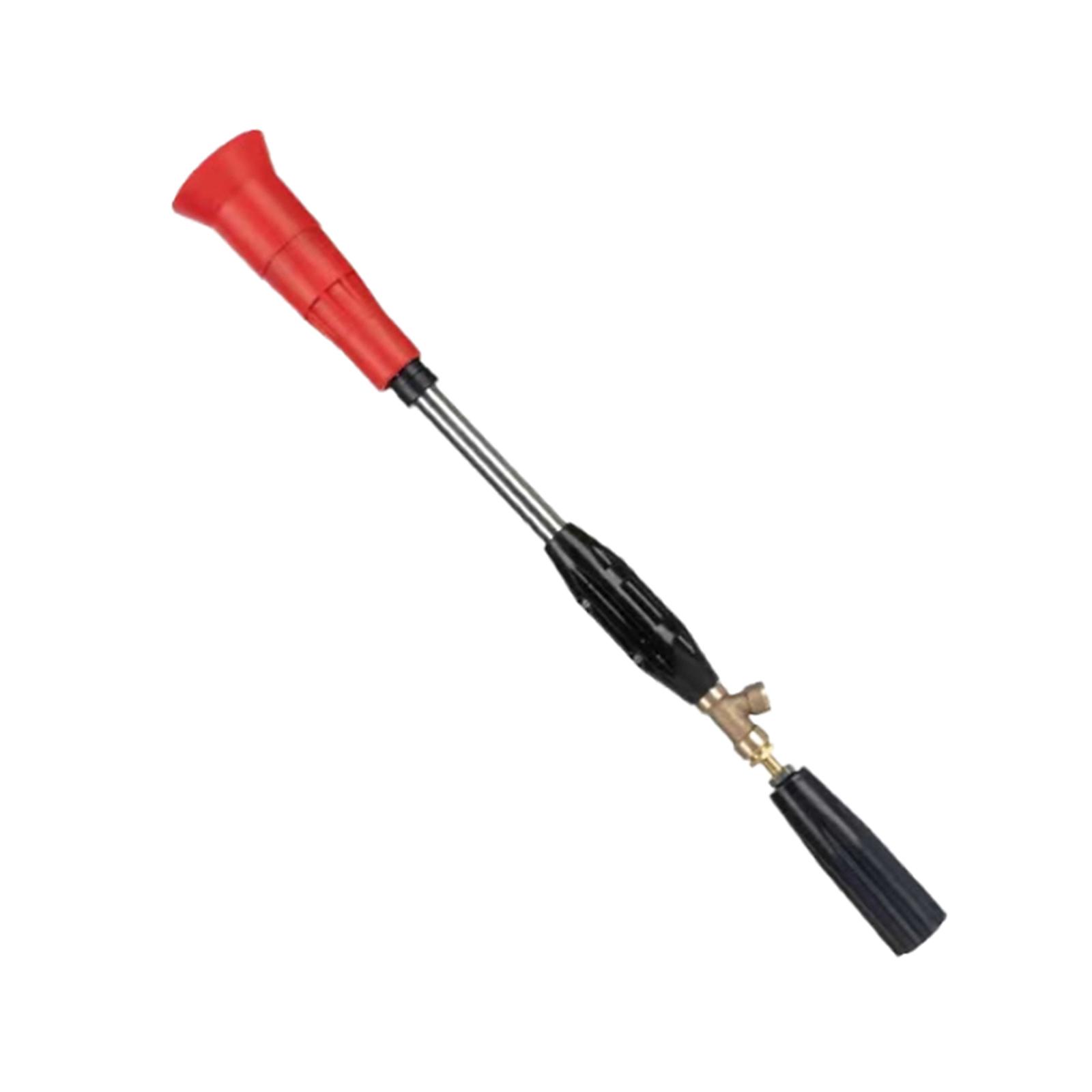 Magideal - Pulverizador De Ángulo Ajustable, De Alta Presión Y Largo Alcance, Cabezal De Pulverización Agrícola, Pulverizador De Riego Para Lavado De Automóviles Longitud 55Cm