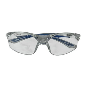 Lentes De Seguridad Bolle Iluka Transparente Celeste Talla Única
