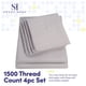 thumbnail image 2 of Sábanas Sweet Home Collection 1500 Supreme Twin Navy, 2 of 3