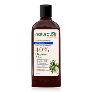 Acondicionador Anticaspa Aceite De Tea Tree Naturaloe 350 Ml