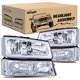 thumbnail image 1 of Conjunto de faros Nilight para Chevy Silverado 2003-2006, 1 of 8