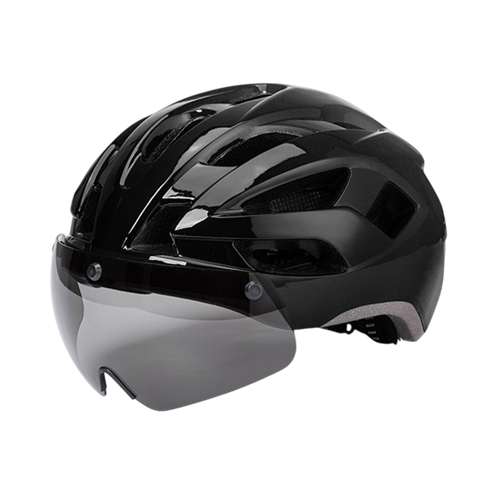 Magideal - Casco De Ciclismo, Equipo Deportivo, Uso Práctico, Forro Desmontable, Casco Rígido, Accesorios De Ciclismo Para Ciclismo De Montaña Y Ciclismo Urbano. Negro
