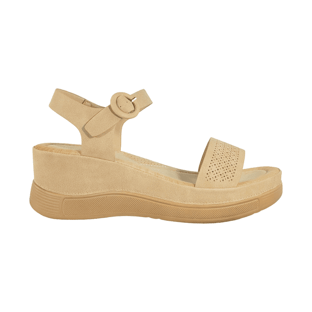 SANDALIAS STYLO BEIGE MUJER | ST2517 - Talla 36 CL / 23.5 CM
