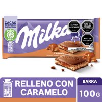 Chocolate Relleno Con Crema De Caramelo 100 G Milka
