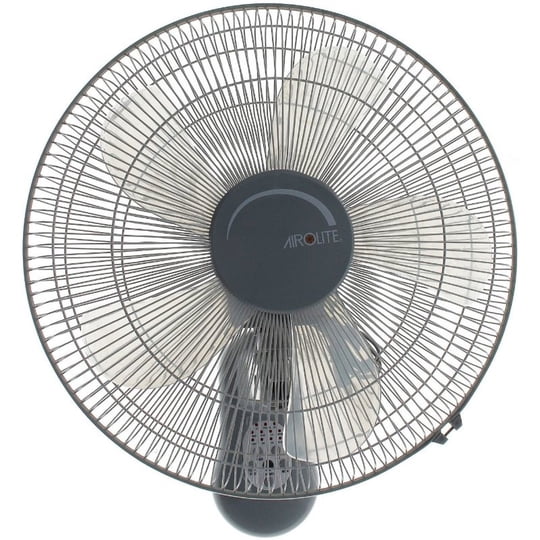 Airolite - Ventilador Mural V16m6r 16 Pulgadas Con Control Remoto Gris