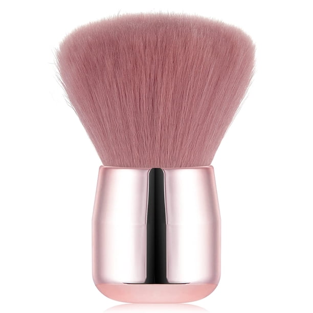 Cepillo Vaincre para eliminar polvo de uñas acrílicas rosa