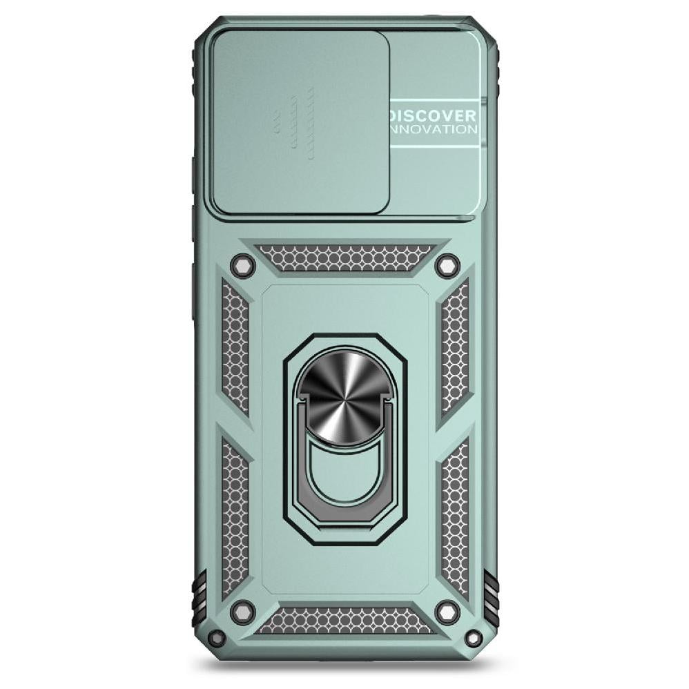 Estuche Gangxun Para Xiaomi Redmi 12c, Soporte Giratorio 360°, Estilo Mecánico Y Magnético