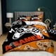 thumbnail image 1 of v2712 Bed Sheets Game Duvet Cover Set for Boy Teen Video Game Controller King Size Comforter Cover Microfiber Black and Green Gamepad Quilt Cover 3-Piece Bedding Set (1 Duvet Cover + 2 Pillow Shams) B, 1 of 5