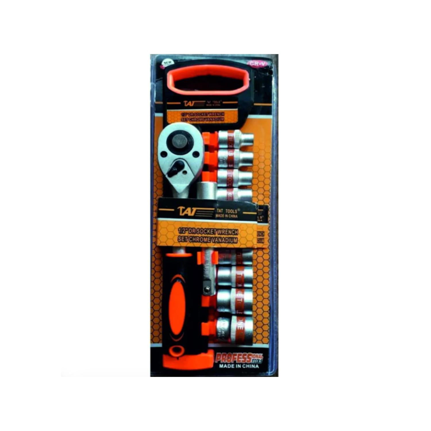 Total Click - Kit Juego De Dados 12 En 1 Con Llave Profesional