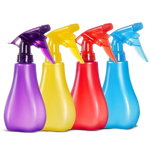 Botellas de aerosol SuperMark de 240 ml con boquilla ajustable, paquete de 4