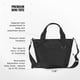 thumbnail image 2 of Bandolera adidas Mini Tote Premium para mujer, color negro, 2 of 4