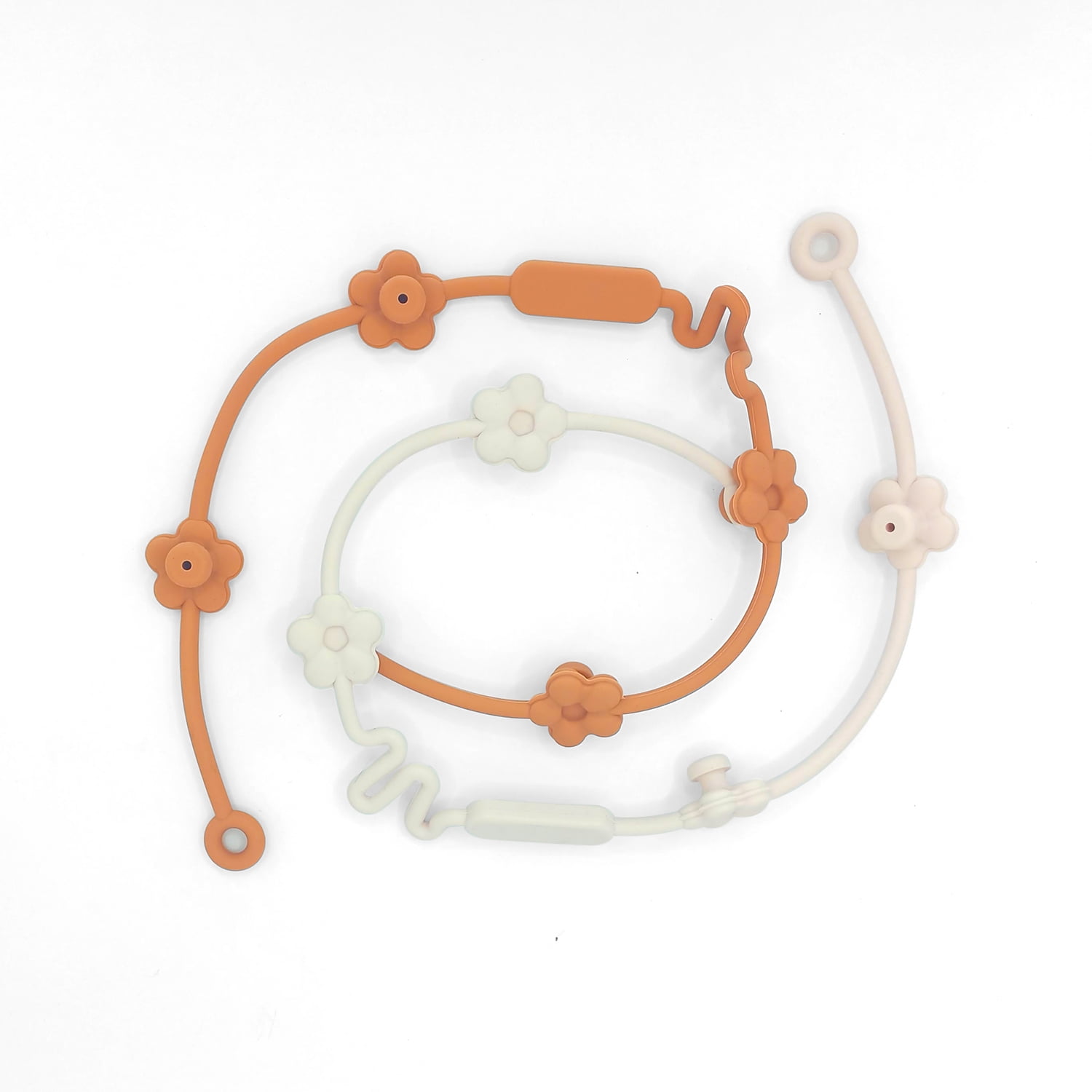 Bbpro - Correas De Silicona Para Juguetes Rosa