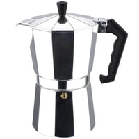 Genérico - Cafetera Italiana Espresso Aluminio 9 Tazas