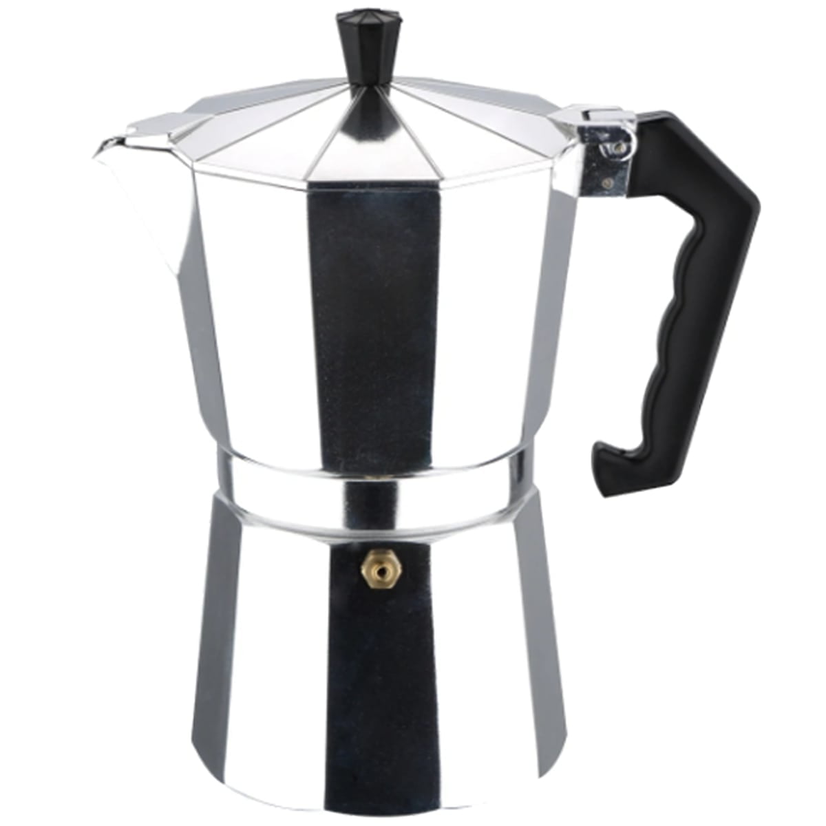 Genérico - Cafetera Italiana Espresso Aluminio 9 Tazas