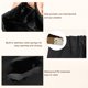 thumbnail image 3 of Unique Bargains Mini Bolsa de Cosméticos Pequeña Bolsa de Maquillaje Portátil Múltiples Bolsillos Internos Bolsa de Almacenamiento Bolsa de Cosméticos para Mujeres Negra, 3 of 7