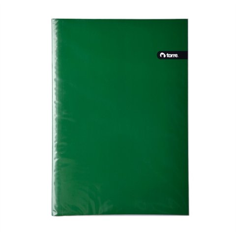 Torre - Pack X 4 Archivador Plastificado / Verde –