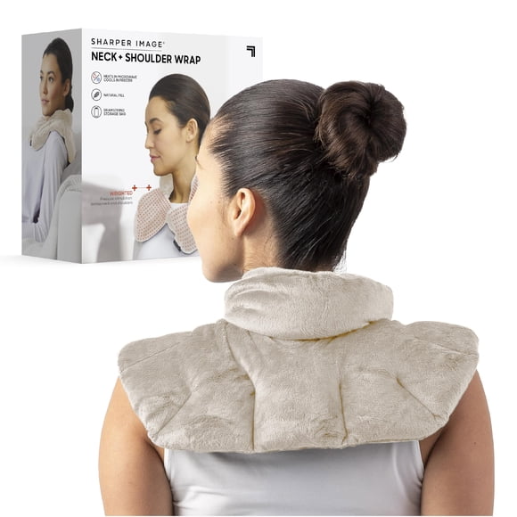 Faja de Cuello con Peso y Peluche para Calor/Frío – Sharper Image
