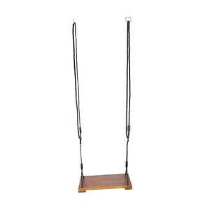 Bothyi - Asiento De Columpio De Madera Con Cuerda Colgante, Asiento De Banco Plano Duradero Para Jardín Y Patio