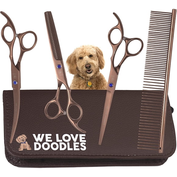 Kit Tijeras Para Grooming Acero Inoxidable
