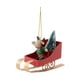 thumbnail image 1 of Adorno De Trineo, Accesorios Para Fotos, Colgante De árbol De Navidad Para Oficina, Estantería, Escritorio, Rojo, 1 of 3