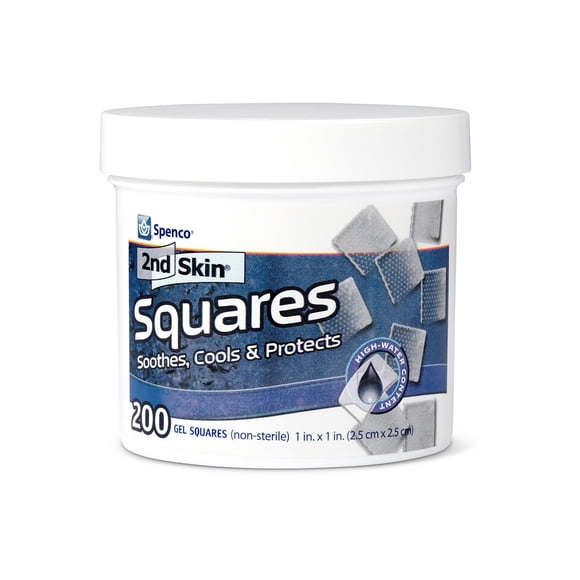 Blister Pads Spenco 2nd Skin Dressing, 1 cuadrado (200 unidades)