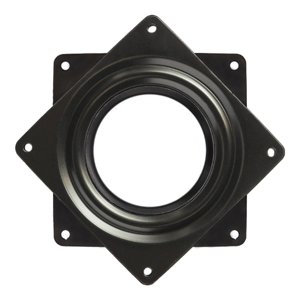 Magideal - Base De Placa De Rodamiento Giratoria De Metal, Accesorio De Organización De Rotación Suave De 0,8Mm De Espesor Para Gabinete De Cocina, Proyecto , 4 4 Pulgadas