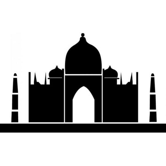 Decomural The Taj Mahal India Landmark WS-15831