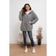 thumbnail image 4 of Chaqueta Mujer Reversible Peluda Invierno Calidad Premium 6072, 4 of 6